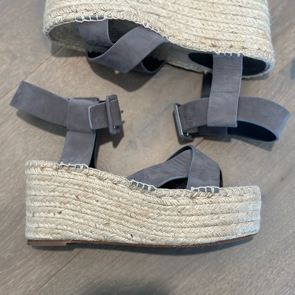 Celine flat form espadrille sandals
